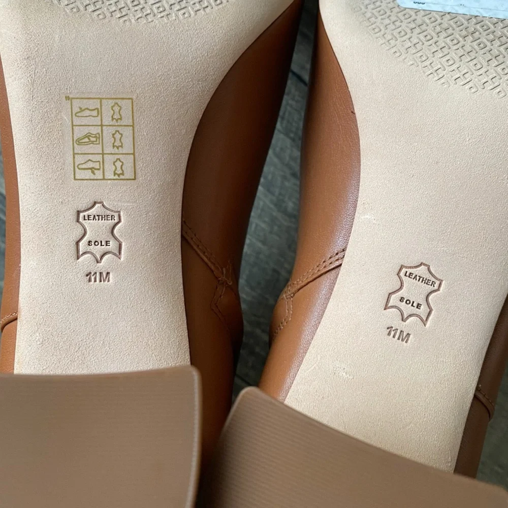 NWT Tory Burch Brooke Tan Camel Ankle Booties Leather Classic Fall Size 11